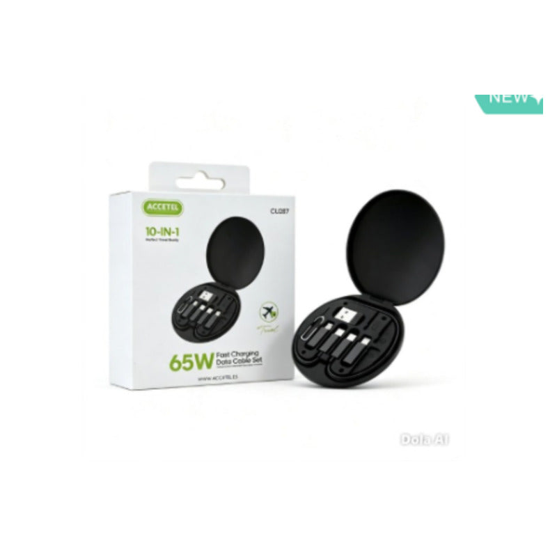 Kit organizador 10 en 1 para cables y accesorios 65W – CU287