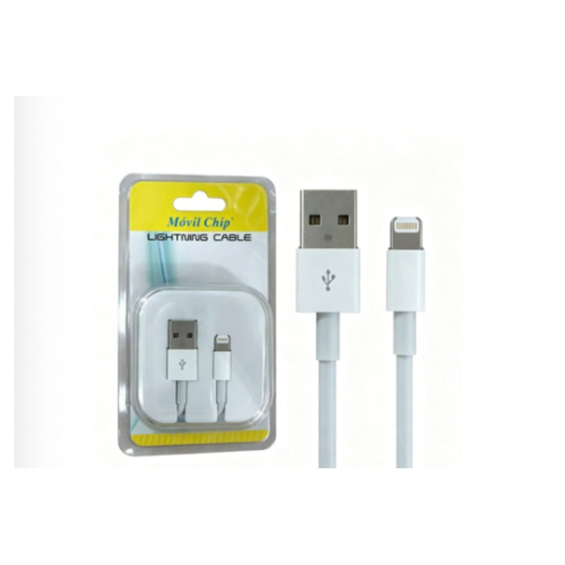 Cable USB-A a Lightning blanco – REF-01201