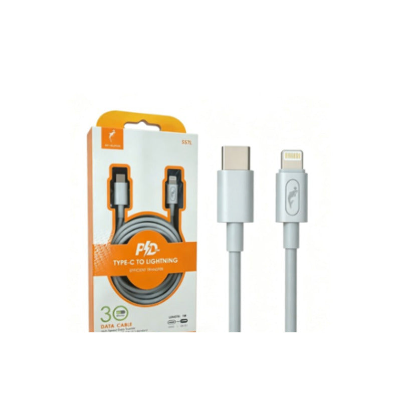 Cable USB-C a Lightning PD de 3 m blanco – S57L