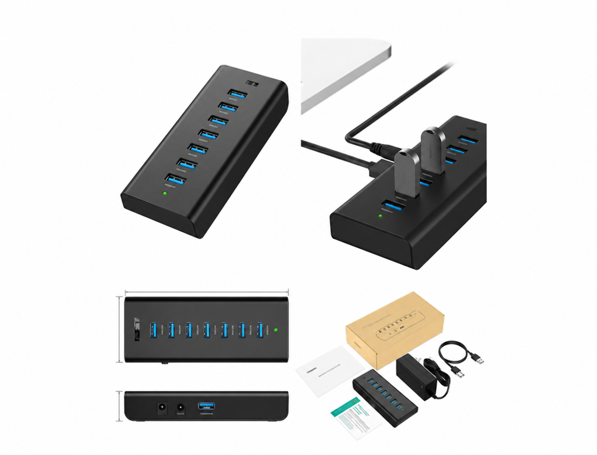 Hub USB Aukey CB-H3 7 en 1