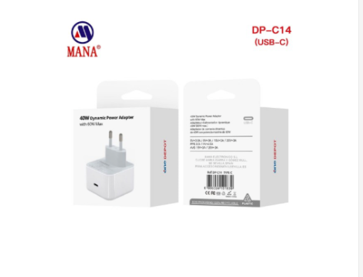 Cargador One Depot DP-C14 USB-C 40 W · 60 W máx.