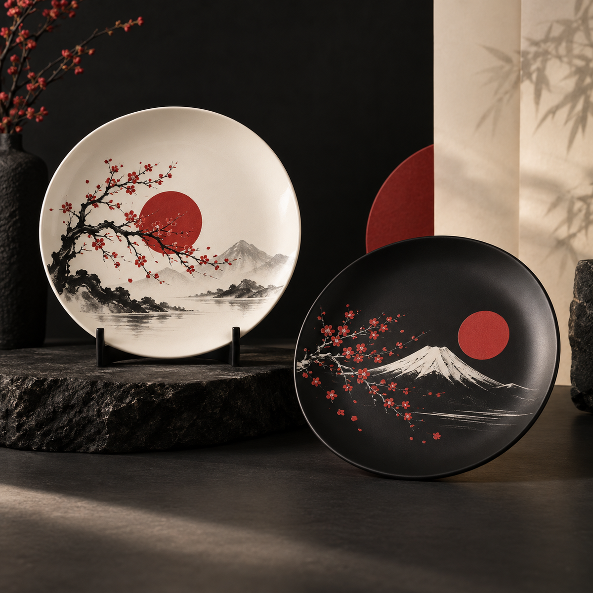 Platos decorativos personalizados Takumi Studio