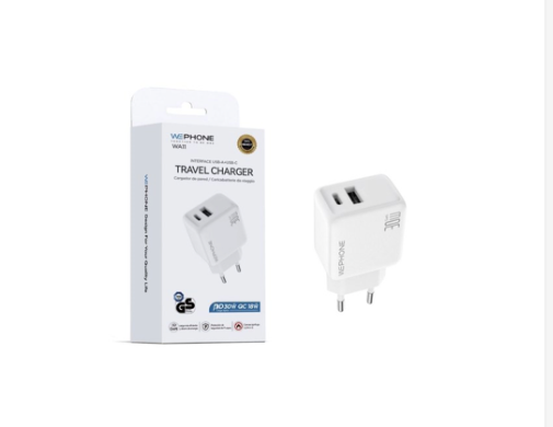 Cargador WepPhone WA11 USB-C PD 30 W blanco