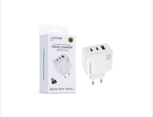 Cargador WepPhone WA14 USB-C + USB 65 W